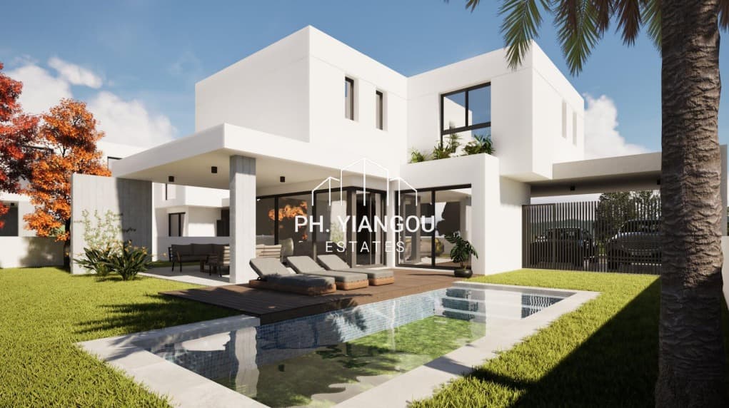 Off-plan 4 Bedroom Detached House for Sale in Strovolos - GSP