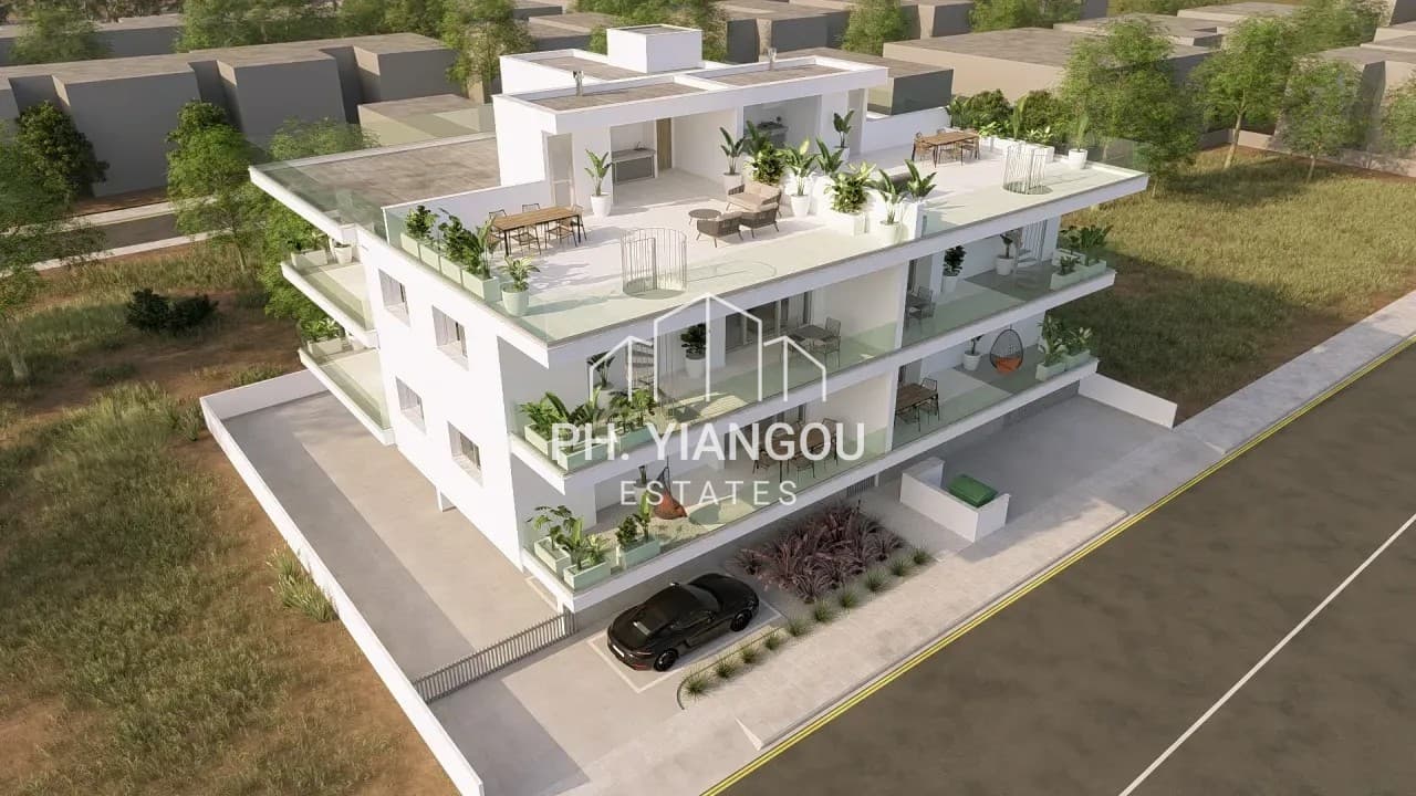 New 2 Bedroom Apartment for Sale in Lakatameia - Archangelos